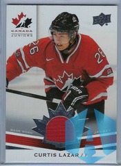 2014 Upper Deck Team Canada Juniors Game-Worn Jersey #156 Curtis Lazar